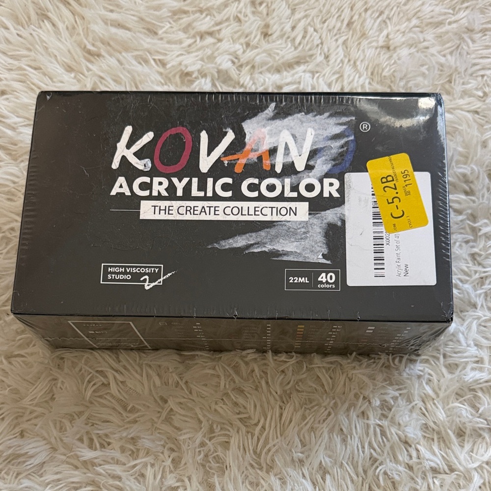 Acrylic Color Set - 40 Colors